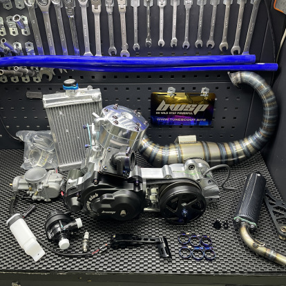 Engine kit 180cc Dio50 Badas billet series - 2 Engine kit 180cc Dio50 Badas billet series - 2