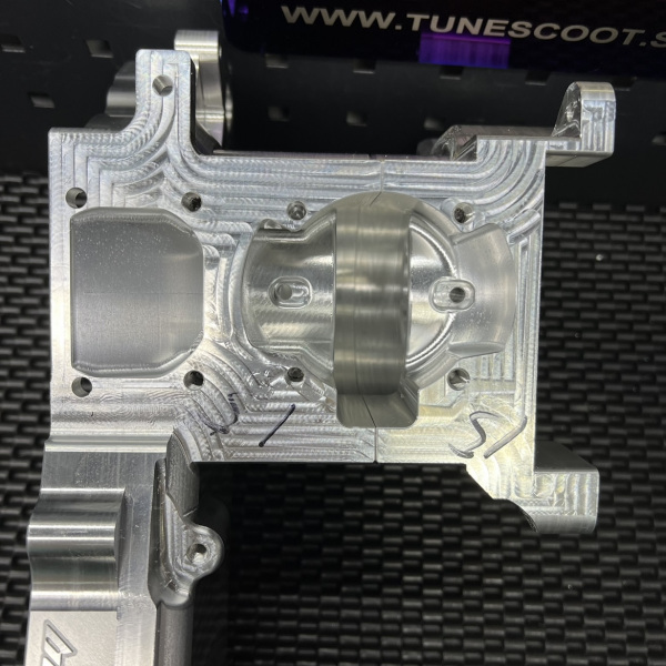 Dio50 billet engine case 140cc cnc motor af18 - 9