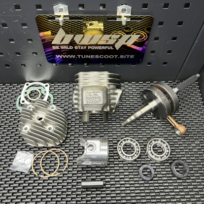 Big bore kit 130cc Bws100 4VP with TD crankshaft  - 2