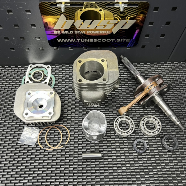 Big bore kit 130cc Bws100 4VP with TD crankshaft  - 3