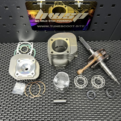 Big bore kit 130cc Bws100 4VP with TD crankshaft  - 3