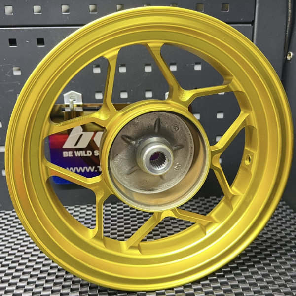 Dio50 rear rim 10 inch in golden color  - 4