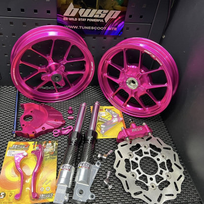 Dio50 rims set with disk brakes rrgs mfz bwsp  - 1