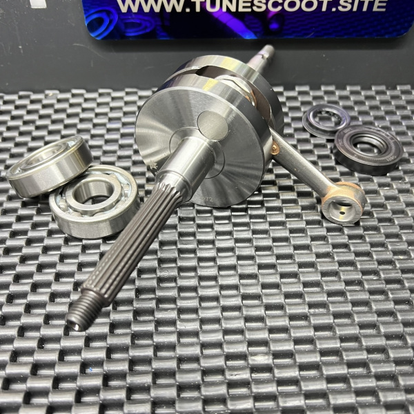 Jog50 forged crankshaft 41.4mm +2 long stroke  - 2