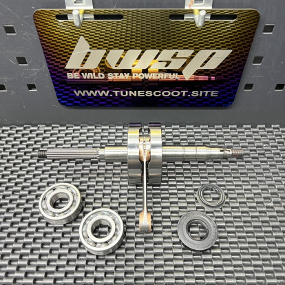 Jog50 forged crankshaft 41.4mm +2 long stroke  - 1