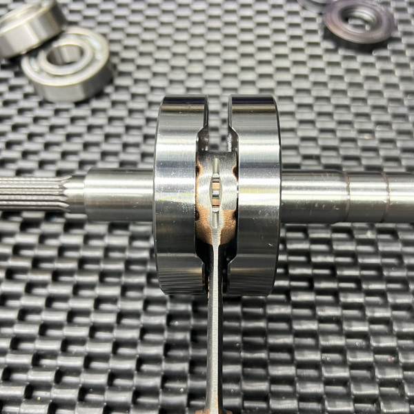 Jog50 forged crankshaft 41.4mm +2 long stroke  - 4