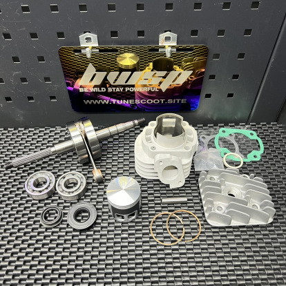 Big bore kit 70cc for Jog50 3KJ with ceramic cylinder  - 1