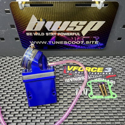 Billet manifold for Dio50 OEM case 30-36mm intake Bwsp - 13 Billet manifold for Dio50 OEM case 30-36mm intake Bwsp - 13