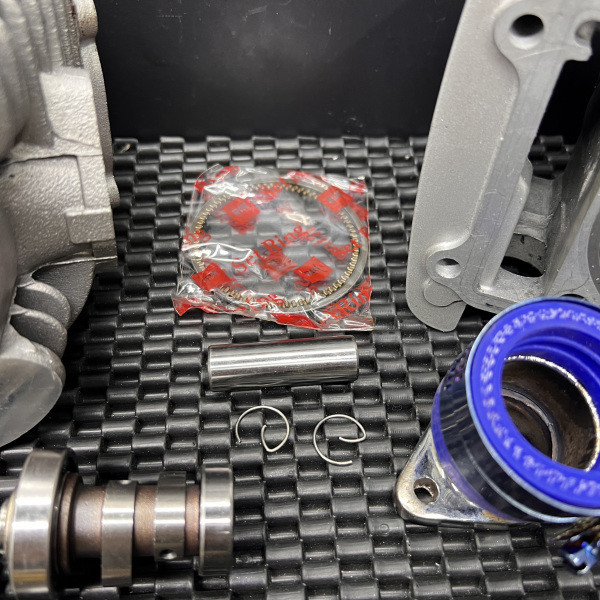 Upgrade kit Ybr125 180cc 4 valves head cylinder...