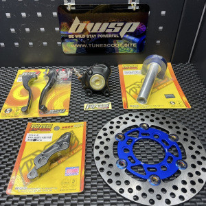 Disk brake kit 200mm Dio50 with Jiso caliper 2-piston