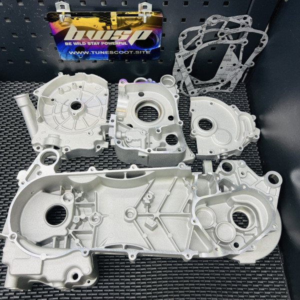 Gy6-150 engine case for 300cc 157qmb