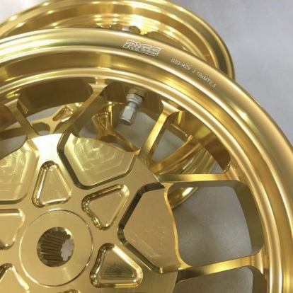 Jog50 billet rims Jiso 10 inch light weight wheels set  - pictures 4 - rights to use Tunescoot