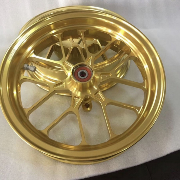 Jog50 billet rims Jiso 10 inch light weight wheels set  - pictures 6 - rights to use Tunescoot