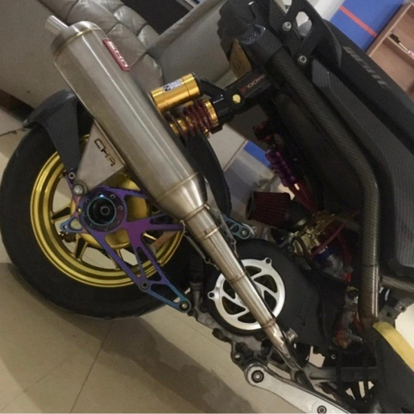 Exhaust pipe for Bws125 Cygnus125 Zuma125 155cc-250cc  - pictures 5 - rights to use Tunescoot