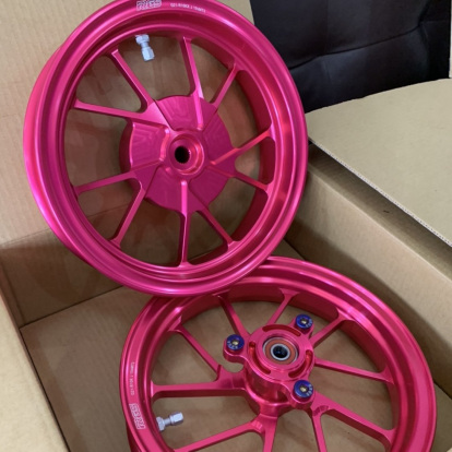 Billet rims for DIO50 Jiso wheels set light weight 3300g - pictures 4 - rights to use Tunescoot Billet rims for DIO50 Jiso wheels set light weight 3300g - pictures 4 - rights to use Tunescoot