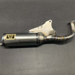 Exhaust pipe for Jog90 Jog50 V8 65cc - 125cc - pictures 1 - rights to use Tunescoot