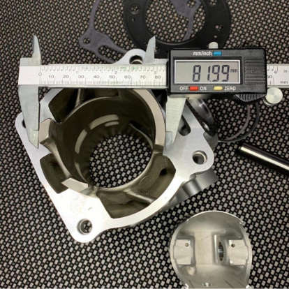 Cylinder kit 66.8mm for DT230 MT250 lanza  - pictures 8 - rights to use Tunescoot