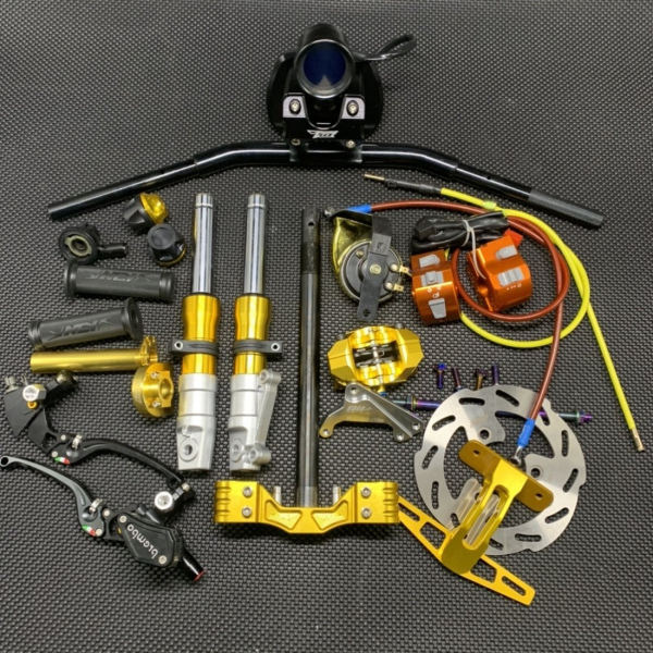 Handlebar sport kit for DIO50 Af18 racing version  - pictures 2 - rights to use Tunescoot