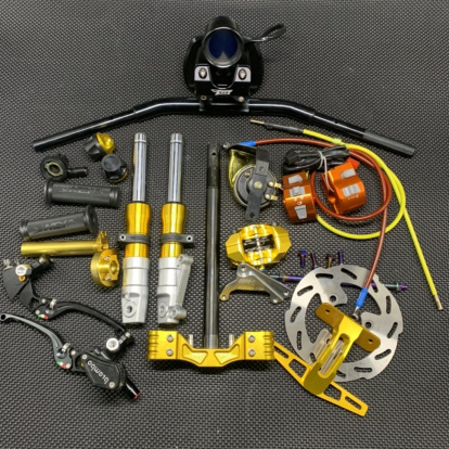 Handlebar sport kit for DIO50 Af18 racing version  - pictures 2 - rights to use Tunescoot