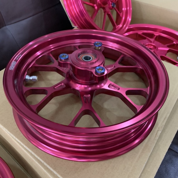 JISO billet rims for DIO50 JISO wheels set  - pictures 4 - rights to use Tunescoot