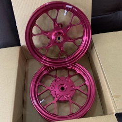 JISO billet rims for DIO50 JISO wheels set - pictures 1 - rights to use Tunescoot