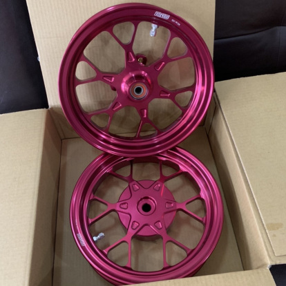 JISO billet rims for DIO50 JISO wheels set  - pictures 1 - rights to use Tunescoot