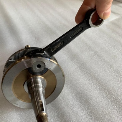 Crankshaft 55mm DIO50 AF18 JISO +6 long stroke (600mm)  - pictures 5 - rights to use Tunescoot Crankshaft 55mm DIO50 AF18 JISO +6 long stroke (600mm)  - pictures 5 - rights to use Tunescoot