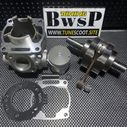 Cylinder kit with crankshaft 66.8mm for DT230 MT250 - pictures 1 - rights to use Tunescoot