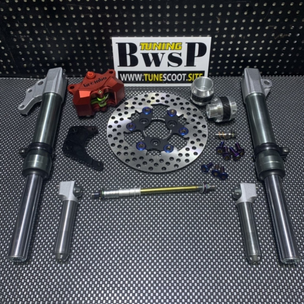 Handlebar kit for Yamaha Jog90 Jog50  - pictures 3 - rights to use Tunescoot