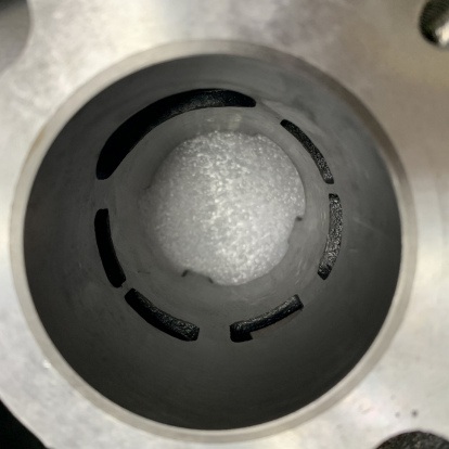 Cylinder kit 56.4mm for DT125 TZR125  - pictures 5 - rights to use Tunescoot