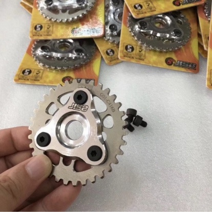 Adjustable sprocket for Bws125 Cygnus125 Zuma125 Jiso - pictures 3 - rights to use Tunescoot Adjustable sprocket for Bws125 Cygnus125 Zuma125 Jiso - pictures 3 - rights to use Tunescoot