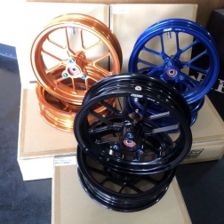 Rims for JOG90 brand JISO light weight wheels set - pictures 1 - rights to use Tunescoot