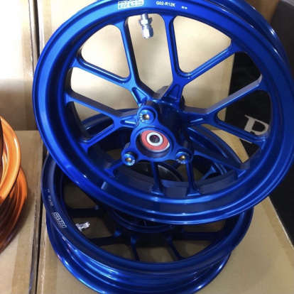Rims for JOG90 brand JISO light weight wheels set  - pictures 4 - rights to use Tunescoot