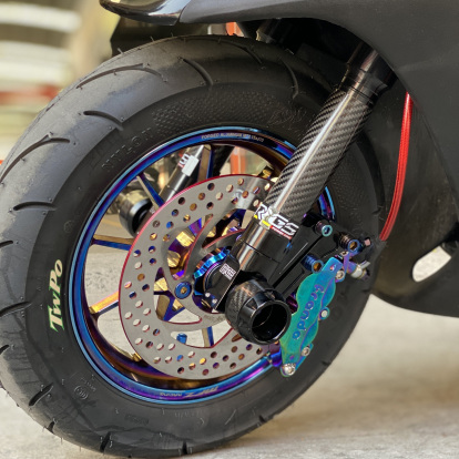 Scooter Honda Dio50 Af18 125cc water cooling Bwsp black edition  - pictures 14 - rights to use Tunescoot Scooter Honda Dio50 Af18 125cc water cooling Bwsp black edition  - pictures 14 - rights to use Tunescoot