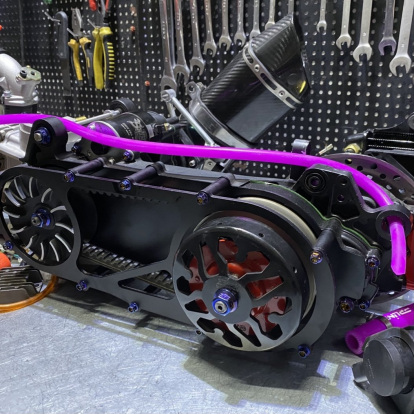 GY6 180cc engine for Honda Ruckus water cooling - pictures 5 - rights to use Tunescoot GY6 180cc engine for Honda Ruckus water cooling - pictures 5 - rights to use Tunescoot