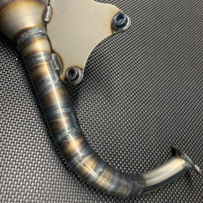 Exhaust pipe for Bws100 V8 racing muffler  - pictures 4 - rights to use Tunescoot