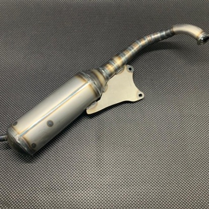 Exhaust pipe for Bws100 V8 racing muffler  - pictures 3 - rights to use Tunescoot