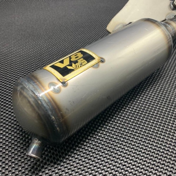 Exhaust pipe for Bws100 V8 racing muffler  - pictures 2 - rights to use Tunescoot