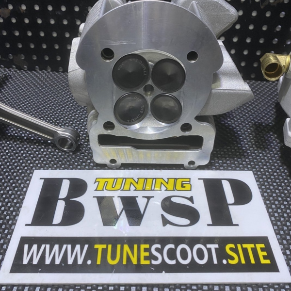 Big bore kit 310cc for Cygnus125 Bws125 water cooling - pictures 5 - rights to use Tunescoot