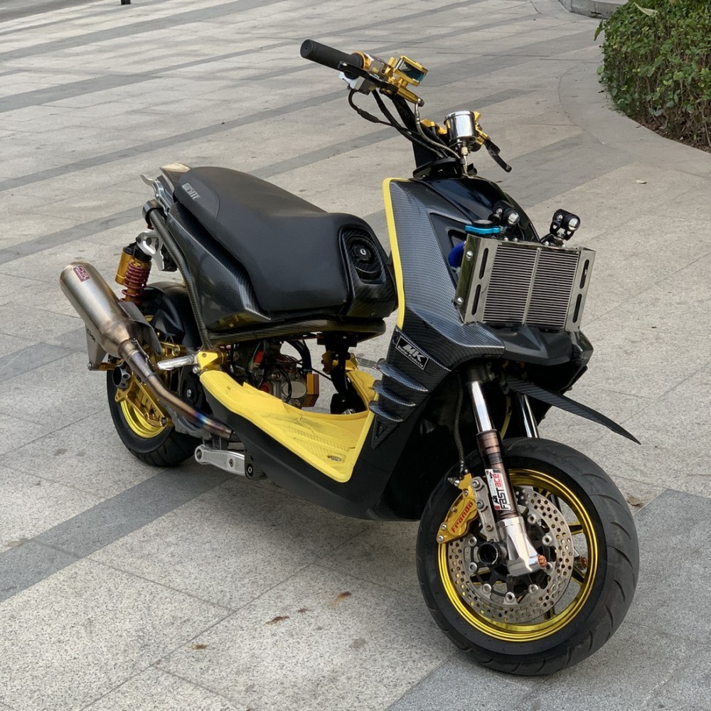 belastning Forventer Bøde Yamaha BWS 250CC tuning scooter with modified 5ML Engine