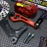 MFZ wheels combo kit for DIO50 red color  - pictures 13 - rights to use Tunescoot