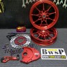 MFZ wheels combo kit for DIO50 red color  - pictures 2 - rights to use Tunescoot