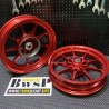 MFZ wheels combo kit for DIO50 red color  - pictures 5 - rights to use Tunescoot