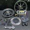 MFZ wheels combo kit for DIO50 grey color  - pictures 3 - rights to use Tunescoot