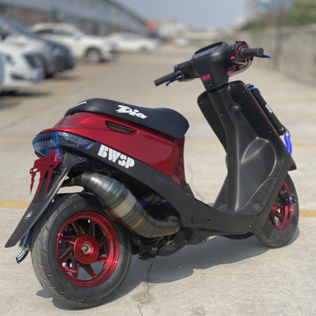 Scooter Honda Dio Af18 125cc Water Cooling Bwsp Black Blood Edition