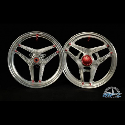 MFZ rims POLARIS for DIO50 light weight wheels set  - pictures 1 - rights to use Tunescoot