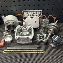 Big bore kit 180cc Ruckus Gy6-150 157qmj engine set up - pictures 1 - rights to use Tunescoot