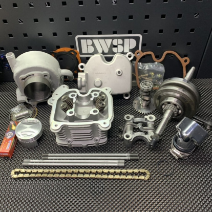 Big bore kit 180cc Ruckus Gy6-150 157qmj engine set up  - pictures 1 - rights to use Tunescoot