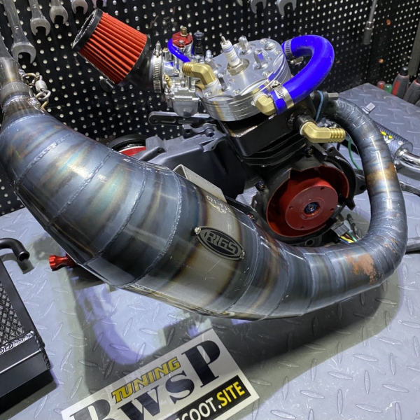 Dio50 engine 135cc "King scorpio" water cooling af18 - 10