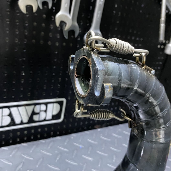 Exhaust pipe DIO50 JISO for 135cc - 180cc modification  - pictures 4 - rights to use Tunescoot